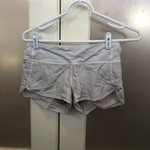 LULULEMON white shorts!